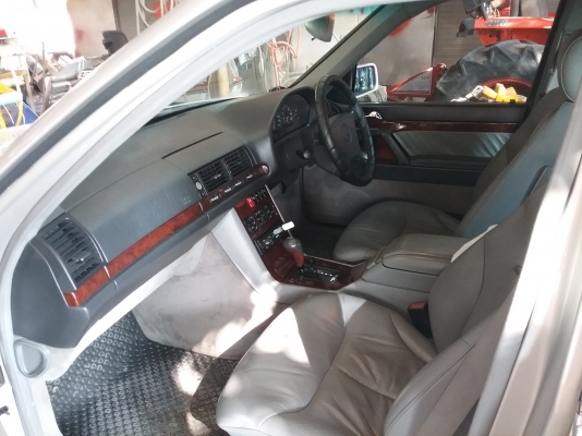 Benz S 280 ขายหรือรับเทินรถกะบะ หรือแทรกเตอร์ คูโบต้า หรือรถเกี่ยวข้าวคูโบต้า