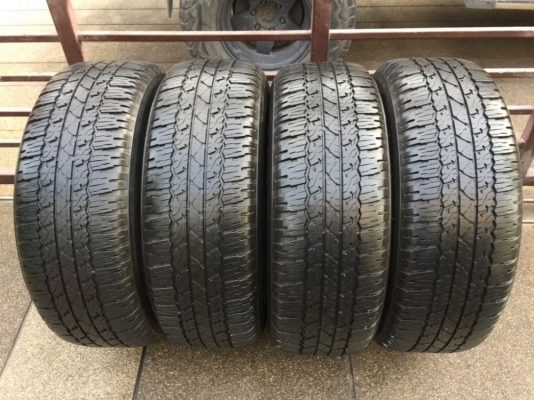 ยาง Bridgestone Dueler A/T D693 265 65 17 ปี16 ดอกเต็ม ไม่มีปะ ใช้ยาว ราคาไม่แพง ยาง Bridgestone Dueler A/T D693 265 65 17 ปี16 ดอกเต็ม ไม่มีปะ ใช้ยาว ราคาไม่แพง