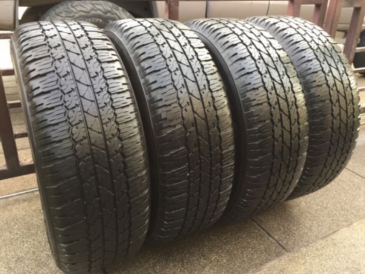 ยาง Bridgestone Dueler A/T D693 265 65 17 ปี16 ดอกเต็ม ไม่มีปะ ใช้ยาว ราคาไม่แพง ยาง Bridgestone Dueler A/T D693 265 65 17 ปี16 ดอกเต็ม ไม่มีปะ ใช้ยาว ราคาไม่แพง