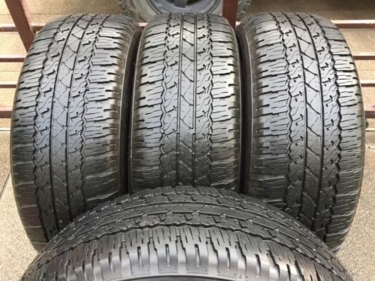 ยาง Bridgestone Dueler A/T D693 265 65 17 ปี16 ดอกเต็ม ไม่มีปะ ใช้ยาว ราคาไม่แพง ยาง Bridgestone Dueler A/T D693 265 65 17 ปี16 ดอกเต็ม ไม่มีปะ ใช้ยาว ราคาไม่แพง