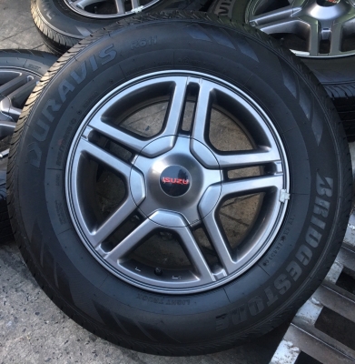 ล้อแม็ก ISUZU 1.9 Blue Power X-Series ขอบ 16 พร้อมยาง Bridgestone 215-70-16 ปลายปี 16