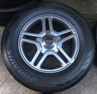 ล้อแม็ก ISUZU 1.9 Blue Power X-Series ขอบ 16 พร้อมยาง Bridgestone 215-70-16 ปลายปี 16