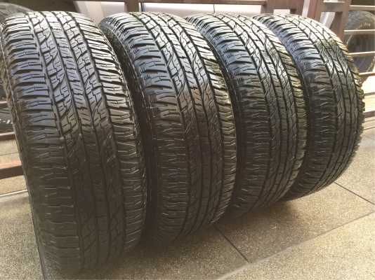 ยาง All Yokohama G015 รุ่นใหม่ล่าสุด 265 65 17 กลางปี16 ดอกเต็ม ไม่มีปะ เนื้อนิ่มๆ ใช้ยาว ราคาไม่แพง ยาง All Yokohama G015 รุ่นใหม่ล่าสุด 265 65 17 กลางปี16 ดอกเต็ม ไม่มีปะ เนื้อนิ่มๆ ใช้ยาว ราคาไม่แพง