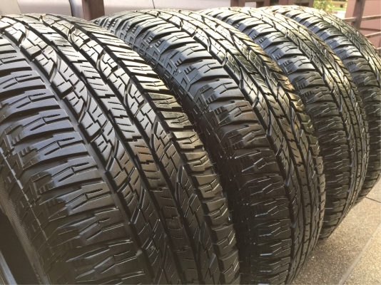 ยาง All Yokohama G015 รุ่นใหม่ล่าสุด 265 65 17 กลางปี16 ดอกเต็ม ไม่มีปะ เนื้อนิ่มๆ ใช้ยาว ราคาไม่แพง ยาง All Yokohama G015 รุ่นใหม่ล่าสุด 265 65 17 กลางปี16 ดอกเต็ม ไม่มีปะ เนื้อนิ่มๆ ใช้ยาว ราคาไม่แพง