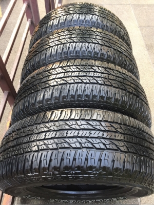 ยาง All Yokohama G015 รุ่นใหม่ล่าสุด 265 65 17 กลางปี16 ดอกเต็ม ไม่มีปะ เนื้อนิ่มๆ ใช้ยาว ราคาไม่แพง ยาง All Yokohama G015 รุ่นใหม่ล่าสุด 265 65 17 กลางปี16 ดอกเต็ม ไม่มีปะ เนื้อนิ่มๆ ใช้ยาว ราคาไม่แพง