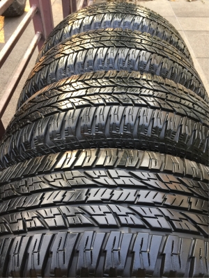 ยาง All Yokohama G015 รุ่นใหม่ล่าสุด 265 65 17 กลางปี16 ดอกเต็ม ไม่มีปะ เนื้อนิ่มๆ ใช้ยาว ราคาไม่แพง ยาง All Yokohama G015 รุ่นใหม่ล่าสุด 265 65 17 กลางปี16 ดอกเต็ม ไม่มีปะ เนื้อนิ่มๆ ใช้ยาว ราคาไม่แพง