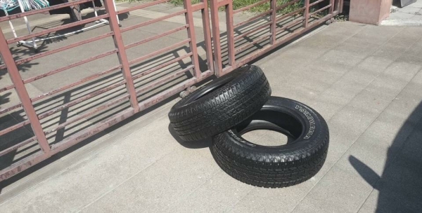 ยาง All Yokohama G015 รุ่นใหม่ล่าสุด 265 65 17 กลางปี16 ดอกเต็ม ไม่มีปะ เนื้อนิ่มๆ ใช้ยาว ราคาไม่แพง ยาง All Yokohama G015 รุ่นใหม่ล่าสุด 265 65 17 กลางปี16 ดอกเต็ม ไม่มีปะ เนื้อนิ่มๆ ใช้ยาว ราคาไม่แพง