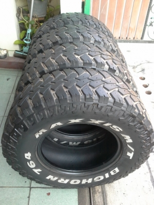 ยาง32นิ้ว Maxxis Bighorn 265-75-16 ปี14 สภาพสวยๆ 1ชุด ยาง32นิ้ว Maxxis Bighorn 265-75-16 ปี14 สภาพสวยๆ 1ชุด
