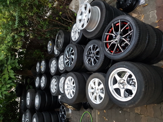 ล้อ navara ขอบ 16 ถอดรถป้ายแดงขายชุดละ 8500