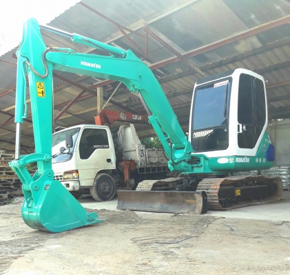 Komatsu pc40รุ่น7 ยอดนิยม มีแอ พร้อมใช้