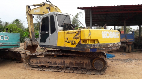 Kobelco Mark 3 200 เครื่องซิทอัพใหม่ช่วงล่างแน่นเอวไม่ขยับ เล่มทะเบียน