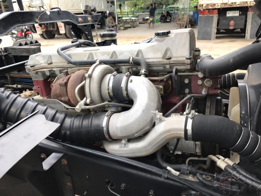 ขายรถบรรทุก 10 ล้อดั้ม HINO 251 ปี 57