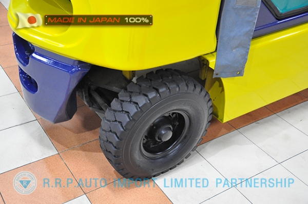 ขายรถโฟล์คลิฟท์มือสอง KOMATSU รุ่น FG20LC-12-532713 นำเข้าจากประเทศญี่ปุ่น 100\% ไม่เคยใช้งานในไทย