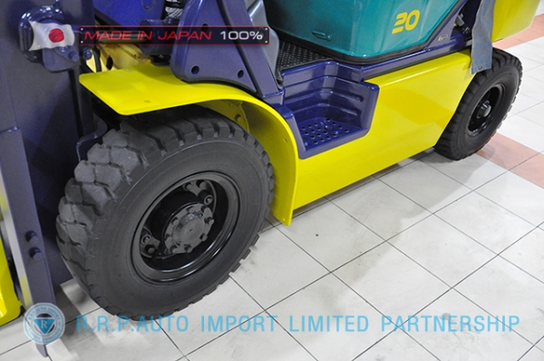 ขายรถโฟล์คลิฟท์มือสอง KOMATSU รุ่น FG20LC-12-532713 นำเข้าจากประเทศญี่ปุ่น 100\% ไม่เคยใช้งานในไทย