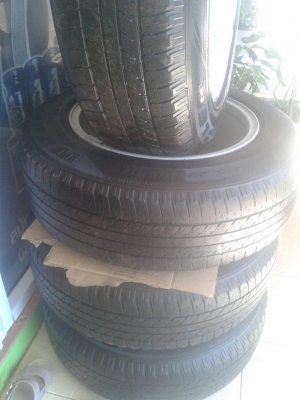 แม็กฟอร์ด6รูขอบ17พร้อมยางปี14ไร้ริ้วรอย