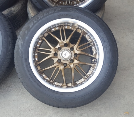 ล้อมือ2 LEGEND ขอบ15 4รู100-114 พร้อมยาง  4 ล้อ