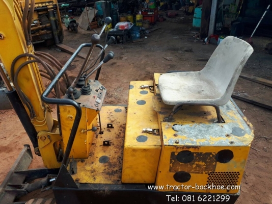 รถถูกๆ ขาย sale ปีใหม่ รถขุด แบคโฮ เก่าญี่ปุ่น MITSUBISHI ขึ้นรถกระบะ ปิ๊กอัพได้ พร้อมใช้ ชมวีดีโอการทำงานได้ครับ