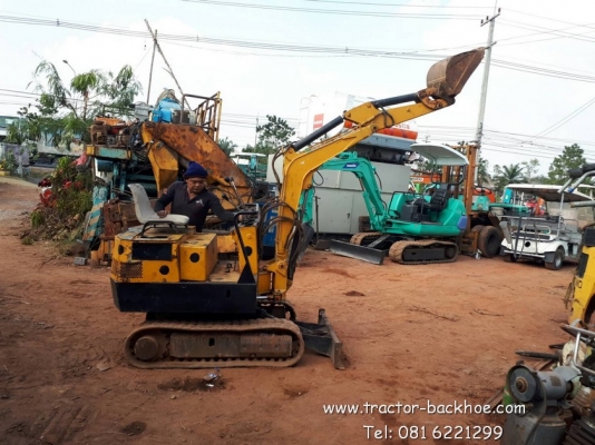 รถถูกๆ ขาย sale ปีใหม่ รถขุด แบคโฮ เก่าญี่ปุ่น MITSUBISHI ขึ้นรถกระบะ ปิ๊กอัพได้ พร้อมใช้ ชมวีดีโอการทำงานได้ครับ