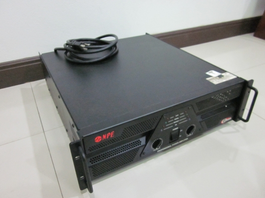 เครื่องขยายเสียงกลางแจ้ง NPE รุ่น C-2200 สภาพใหม่ เครื่องขยายเสียงกลางแจ้ง NPE รุ่น C-2200 สภาพใหม่