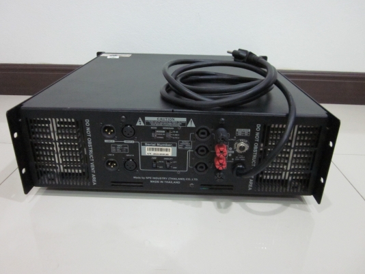 เครื่องขยายเสียงกลางแจ้ง NPE รุ่น C-2200 สภาพใหม่ เครื่องขยายเสียงกลางแจ้ง NPE รุ่น C-2200 สภาพใหม่