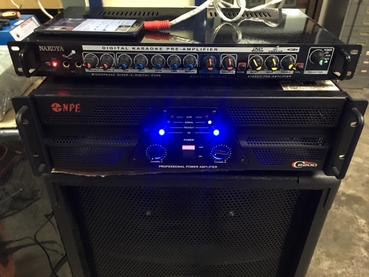 เครื่องขยายเสียงกลางแจ้ง NPE รุ่น C-2200 สภาพใหม่