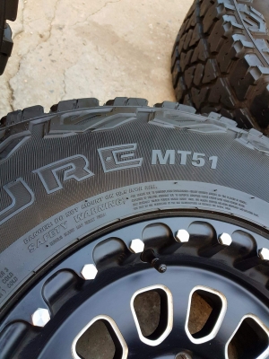 ขายล้อ LENSO MAXMONSTER ขอบ 16 พร้อมยาง Mud 265/75/16 สวยๆ