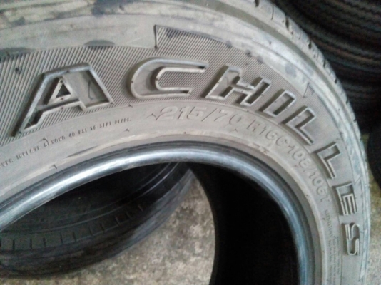 215/70R16  ACHILLES DESERT HAWK  H/T ปี15   ขาย 3 เส้น โทร.081-427-3941 ดีไลน์ 0814273941