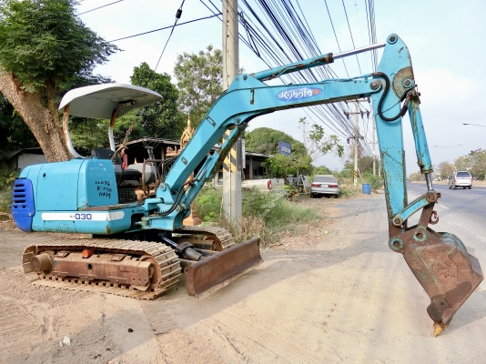 KUBOTA K030 ขนาดPC-30 <มีVDOให้ชม>รถเก่านอกมีเอกสารใบอินวอย☎️ติดต่อ 085-5632278 <ราคาต่อรองได้>