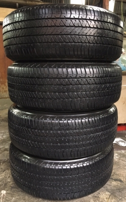 แม็กป้ายแดง Ford ranger wildtrak ขอบ18 พร้อมยางป้ายแดง Bridgestone 265-60-18 ปี 17 ตุ่ม เส้นสีชัดๆ