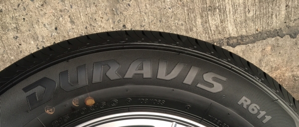 ล้อแม็กป้ายแดง ISUZU 1.9 Blue Power X-Series ขอบ 16 พร้อมยางป้ายแดง Bridgestone 215-70-16 ปี 17