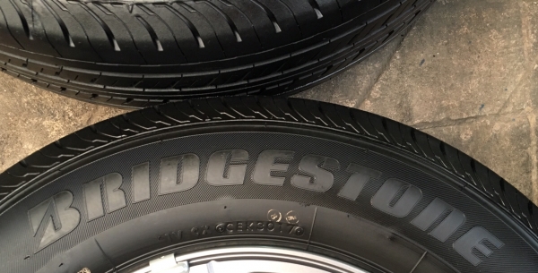 ล้อแม็กป้ายแดง ISUZU 1.9 Blue Power X-Series ขอบ 16 พร้อมยางป้ายแดง Bridgestone 215-70-16 ปี 17