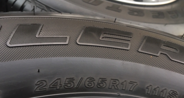 แม็ก Mitsu New Triton Plus ขอบ17 พร้อมยาง 245-65-17 ปลายปี 16