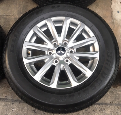 แม็ก Mitsu New Triton Plus ขอบ17 พร้อมยาง 245-65-17 ปลายปี 16