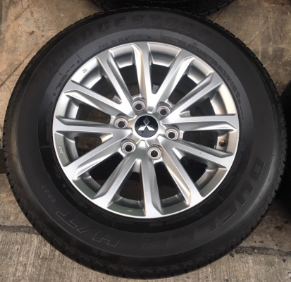 แม็ก Mitsu New Triton Plus ขอบ17 พร้อมยาง 245-65-17 ปลายปี 16