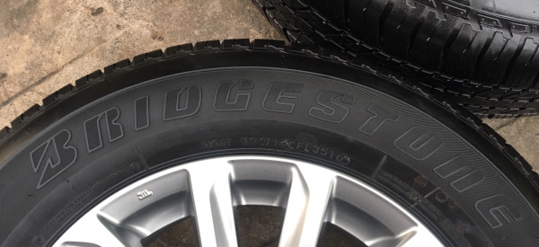 แม็ก Mitsu New Triton Plus ขอบ17 พร้อมยาง 245-65-17 ปลายปี 16