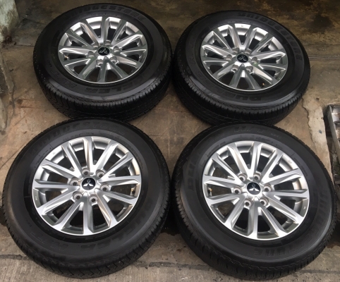 แม็ก Mitsu New Triton Plus ขอบ17 พร้อมยาง 245-65-17 ปลายปี 16