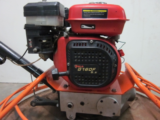 เครื่องขัดมันพื้นปูน (แมงปอ) เครื่องยนต์ POLO G160F 5.5 HP สภาพดี พร้อมใช้งาน