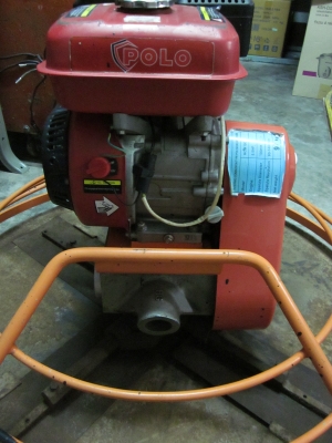 เครื่องขัดมันพื้นปูน (แมงปอ) เครื่องยนต์ POLO G160F 5.5 HP สภาพดี พร้อมใช้งาน