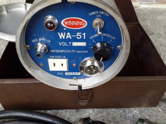 เครื่องเชื่อมพลาสติก เป่าลมร้อน WINNING WA-51