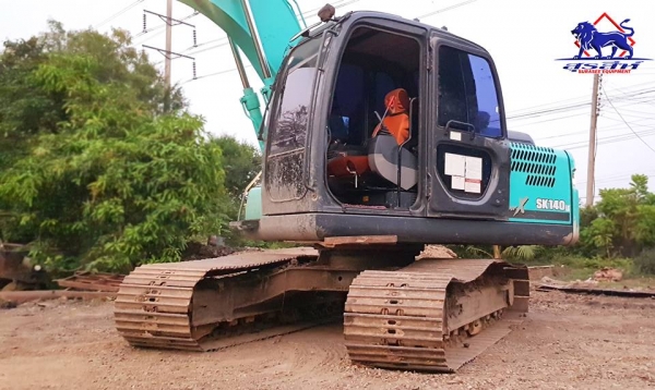ขายรถแบ็คโฮ KOBELCO SK140lc-8 YP09 SuperX 8 พันชั่วโมง สภาพเทพบุตร ทำงานสมบูรณ์ทุกระบบ