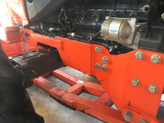 L4708SP ใบมีดคานล่างช้าง+ผานบุกช้างหรือ โรตารี สีเดิมโรงงาน