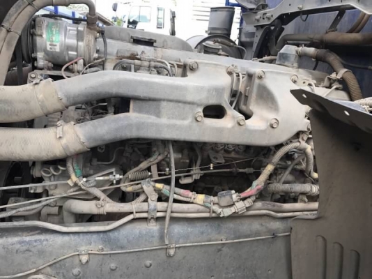 ขาย HINO 320 พ่วงแม่ลูก กระบะเหล็ก อู่ ส สหะกิจ รถปี 46