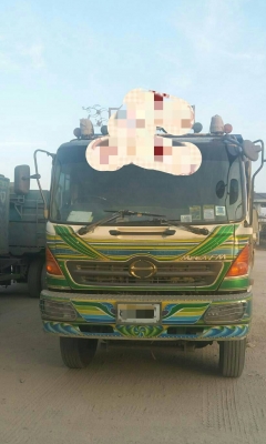 ขาย HINO 320 พ่วงแม่ลูก กระบะเหล็ก อู่ ส สหะกิจ รถปี 46