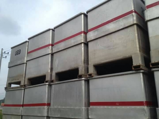 ถังอลูมิเนียม 4,000 L ขนาด 2*2 เมตร