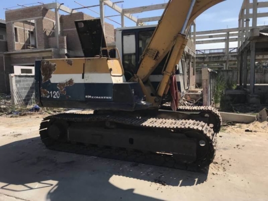 ขาย 425,000 บาท KOMATSU PC120-5 คอนโทรลยาว  เครื่องดี ปั้มแรง โช่หนา เอวแน่น (ไฟฟ้าครบ -มอเตอร์คันเร่งอยู่) เอกสารชื่อขาย  รถอยู่  จ.ปทุมธานี. โทร 0610710295