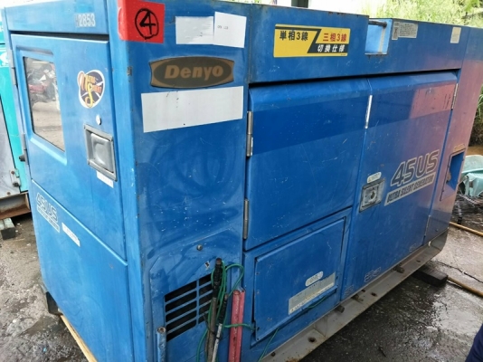 DCA45USI - Denyo Generator เครื่องกำปั่นไฟ ชนิดเงิียบพิเศษ ขนาด 37/45kva. นำเข้าจากญี่ปุ่น by OEK