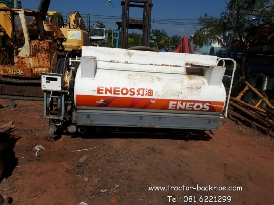 ขาย แท๊งก์น้ำมัน เก่าญี่ปุ่นแท้ ขนาด 2550 Kg พร้อมมิเตอร์วัด หัวจ่าย เพลาปั๊มปั่นและสาย