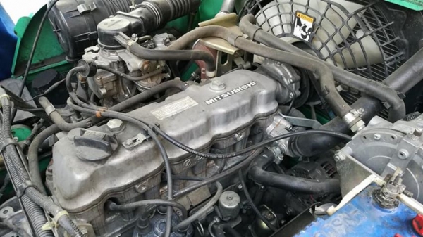 ขาย Mitsubishi forklift 2.5ตัน เครื่อง K21 LPG เสา3เมตร สภาพเหมือนใหม่