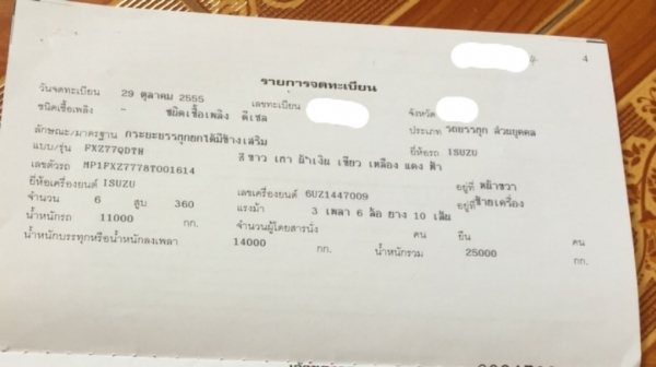 ขายพ่วงแม่ลูกดั้มเกษตร 360 ปี55ปลายปี