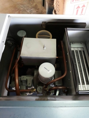 ปั๊มลมแบบสกรูKobe 5แรง เก่าญี่ปุ่น